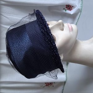 Vintage Faux Straw Hat